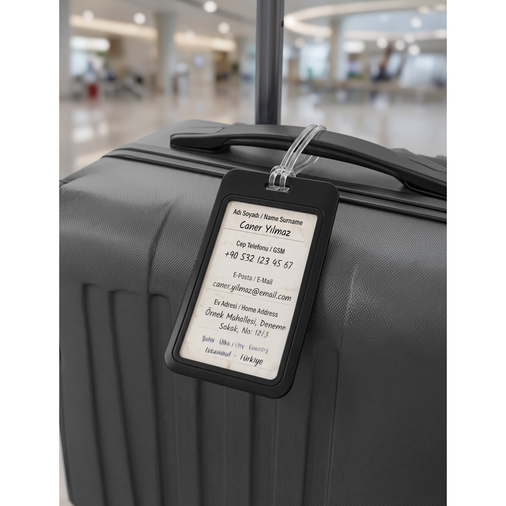 VLZ-10-S Valiz Etiketi