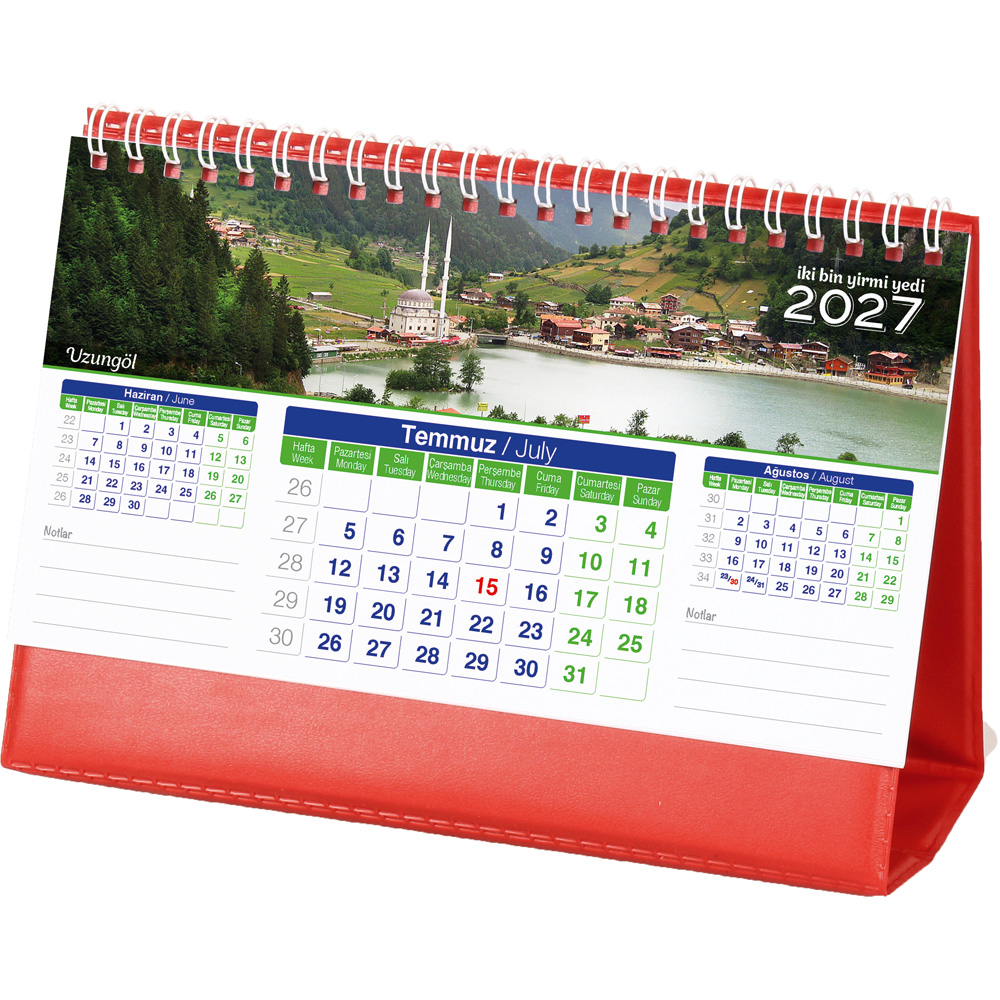 AMT-01-BK Manzara Masa Takvimi