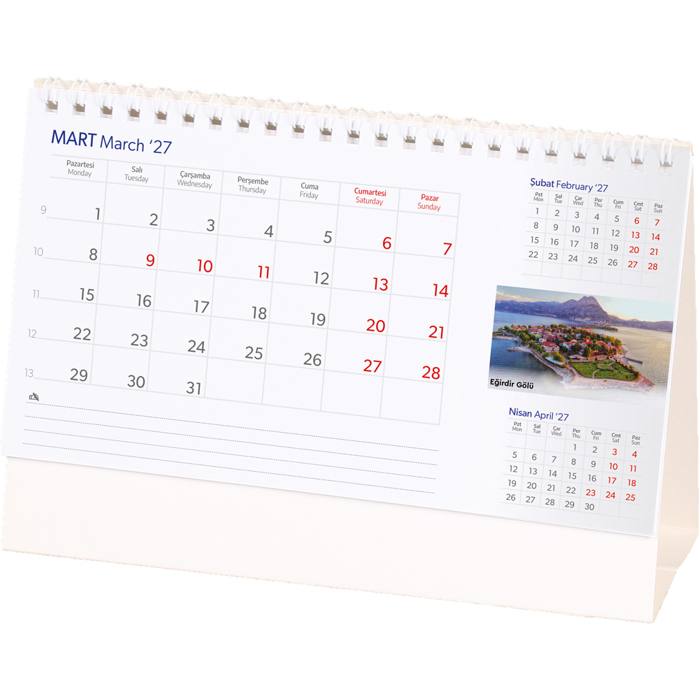 AMT-03-BT Anadolu Masa Takvimi