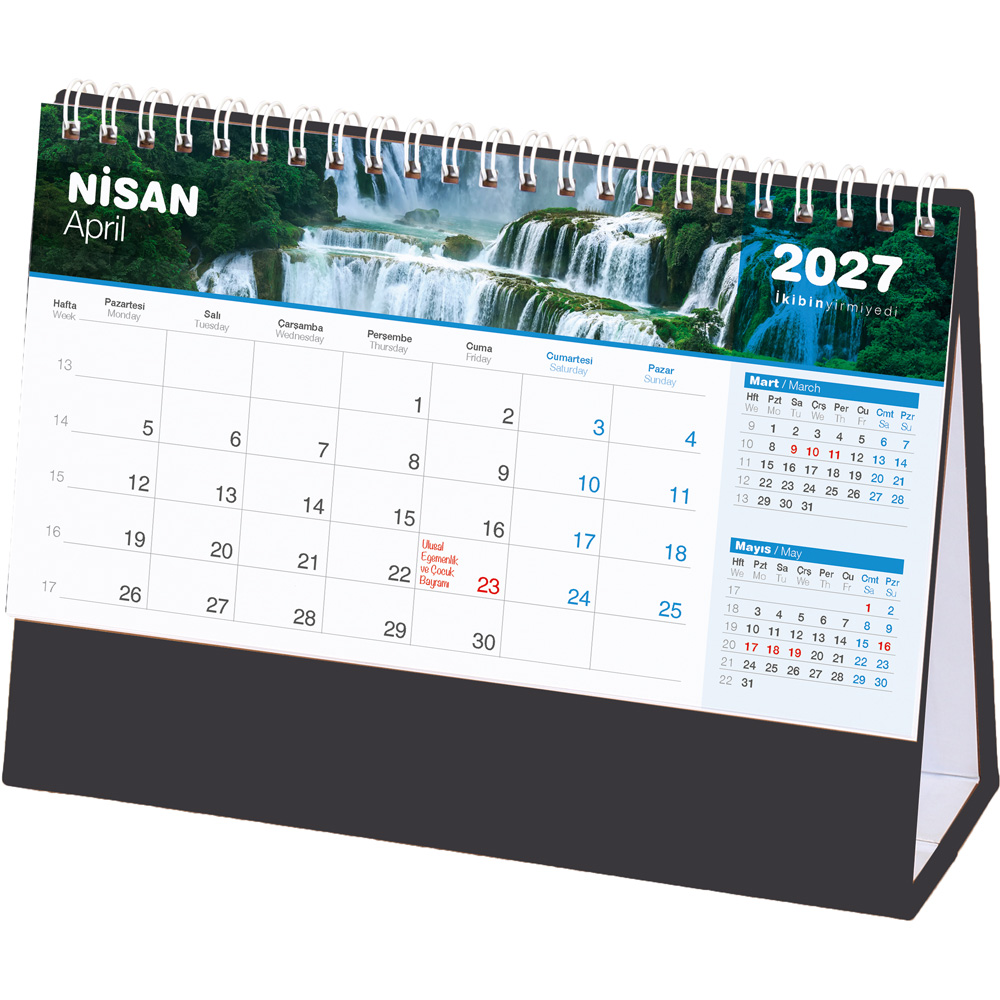 AMT-04-TS Şelale Masa Takvimi