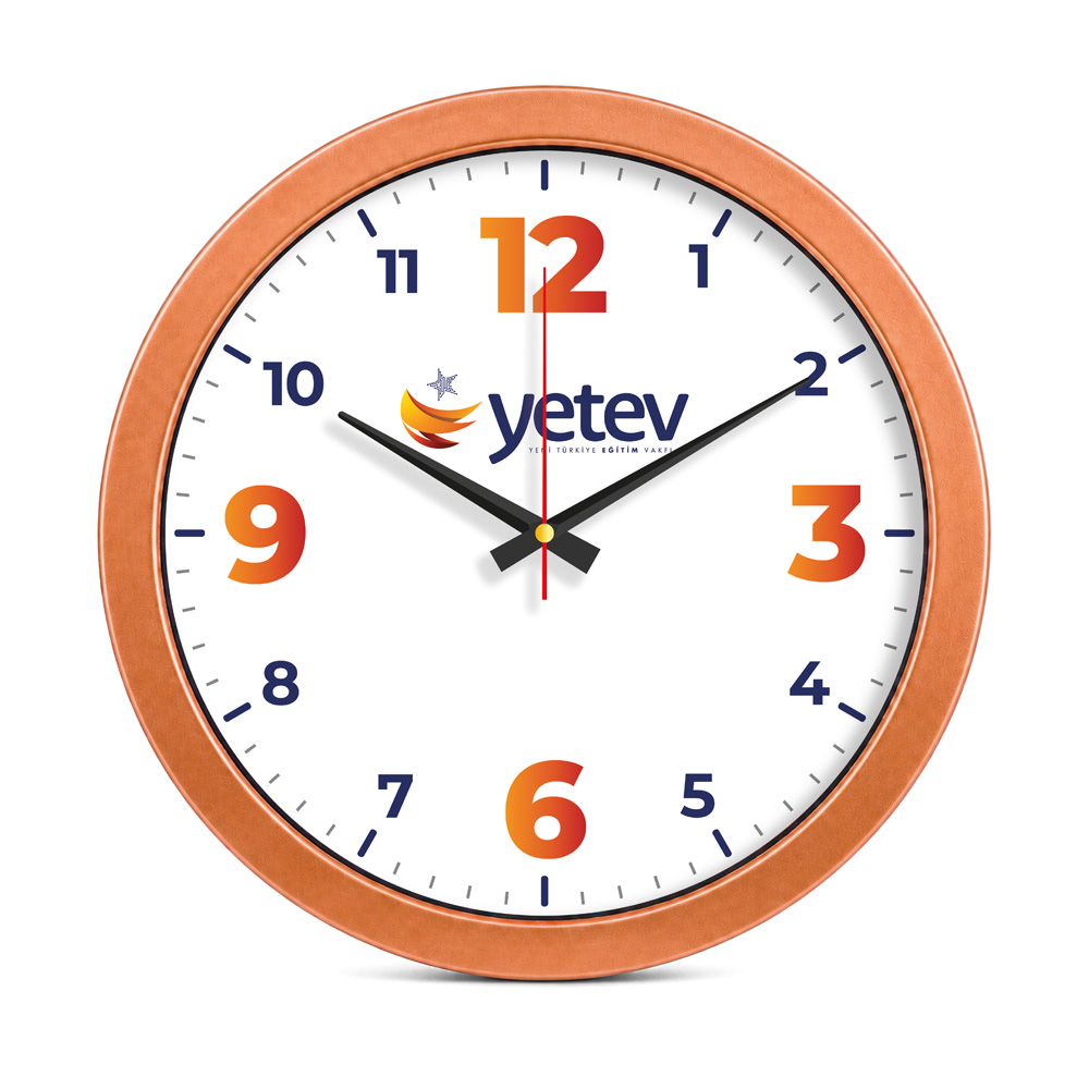 V30-575-B Metalize Duvar Saati