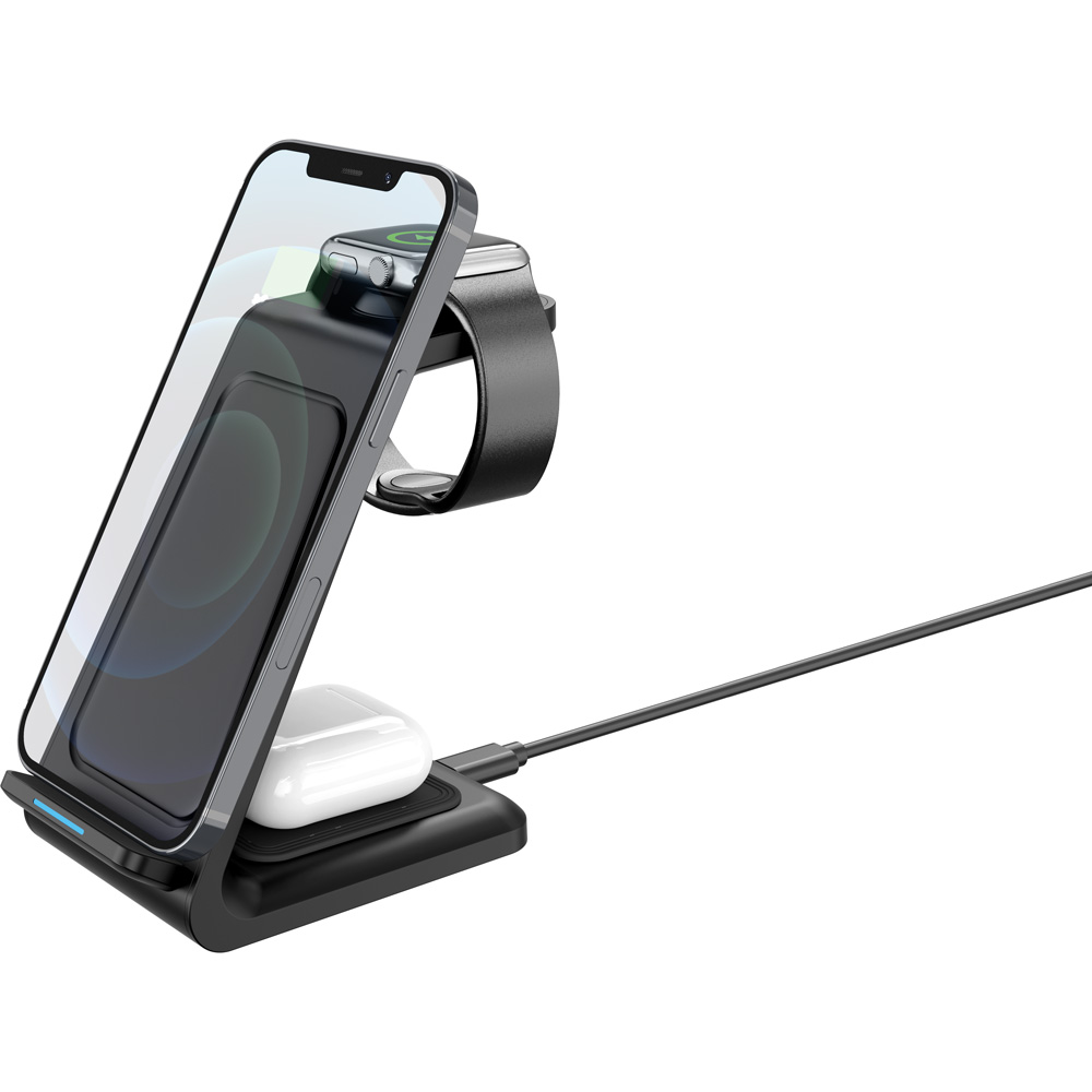 PWB-280 Wireless 3lü Şarj İstasyonu